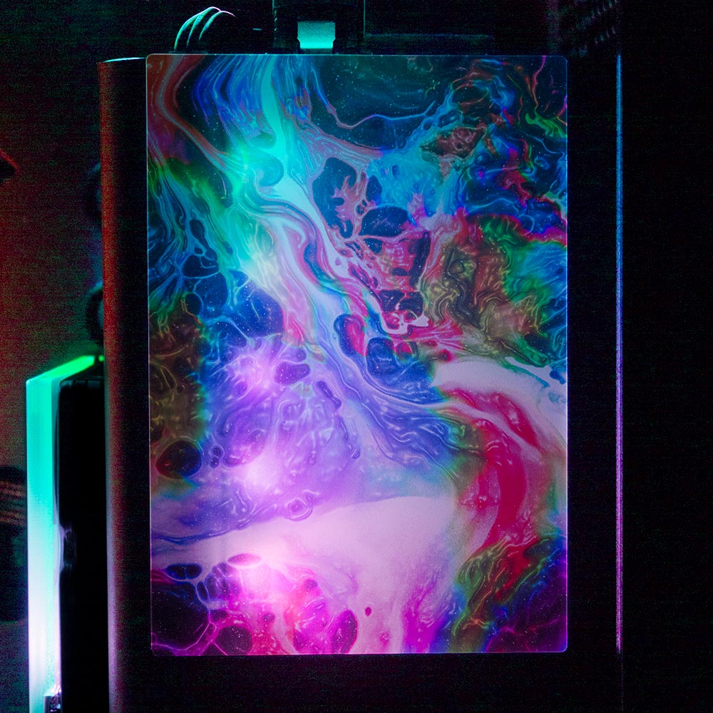 Kamikaze RGB SSD Cover Vertical - Geoglyser - V1Tech