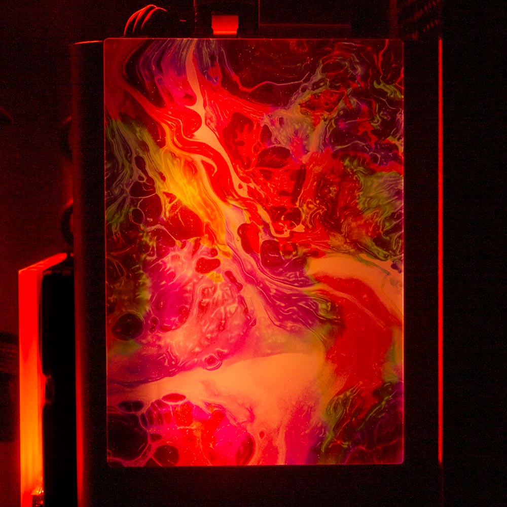 Kamikaze RGB SSD Cover Vertical - Geoglyser - V1Tech