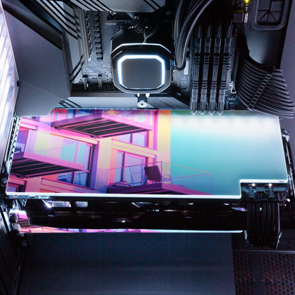 Kelson House RGB GPU Backplate - Gabrielle Salonga - V1Tech