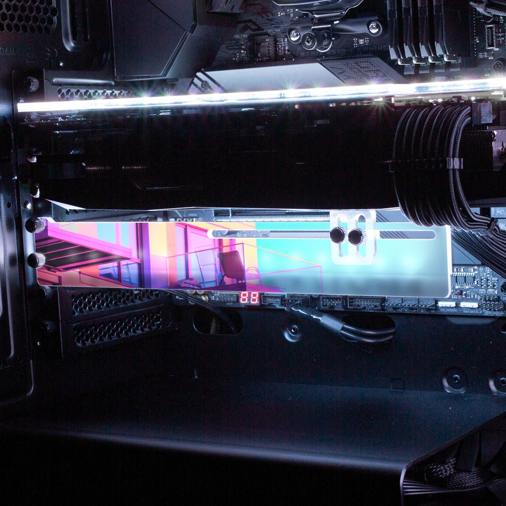 Kelson House RGB GPU Support Bracket - Gabrielle Salonga - V1Tech