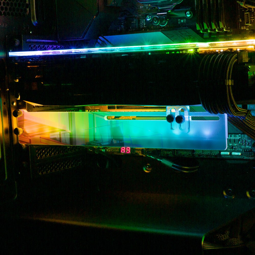 Kelson House RGB GPU Support Bracket - Gabrielle Salonga - V1Tech