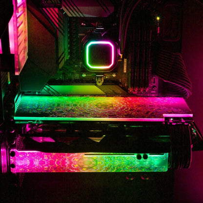 Knight Owl Labs RGB GPU Support Bracket - Dune Haggar - V1Tech