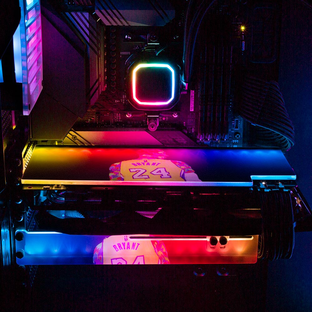 Kobydrome RGB GPU Backplate - Technodrome1 - V1Tech