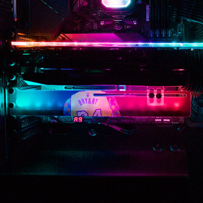 Kobydrome RGB GPU Support Bracket - Technodrome1 - V1Tech