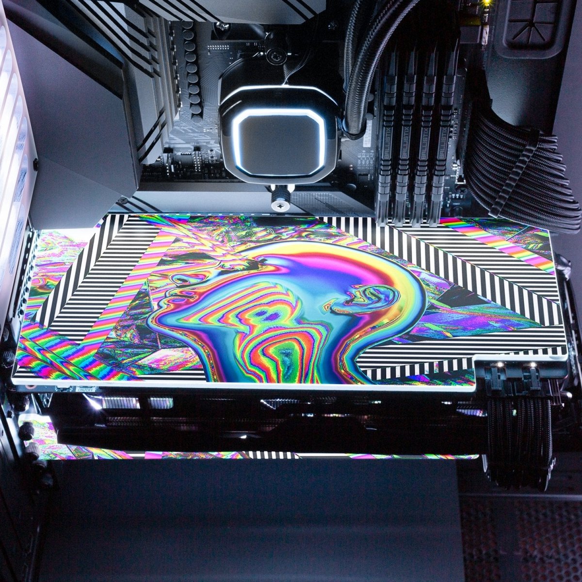 Lazers RGB GPU Backplate - Tankuss - V1Tech