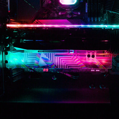 Lazers RGB GPU Support Bracket - Tankuss - V1Tech