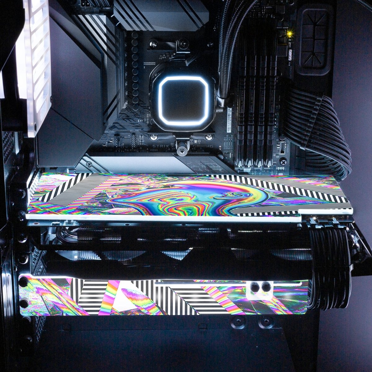 Lazers RGB GPU Support Bracket - Tankuss - V1Tech