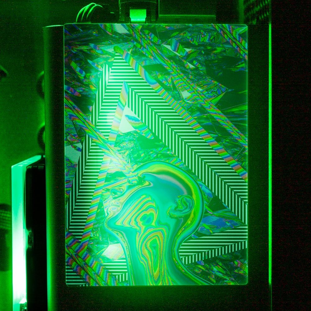 Lazers RGB SSD Cover Vertical - Tankuss - V1Tech