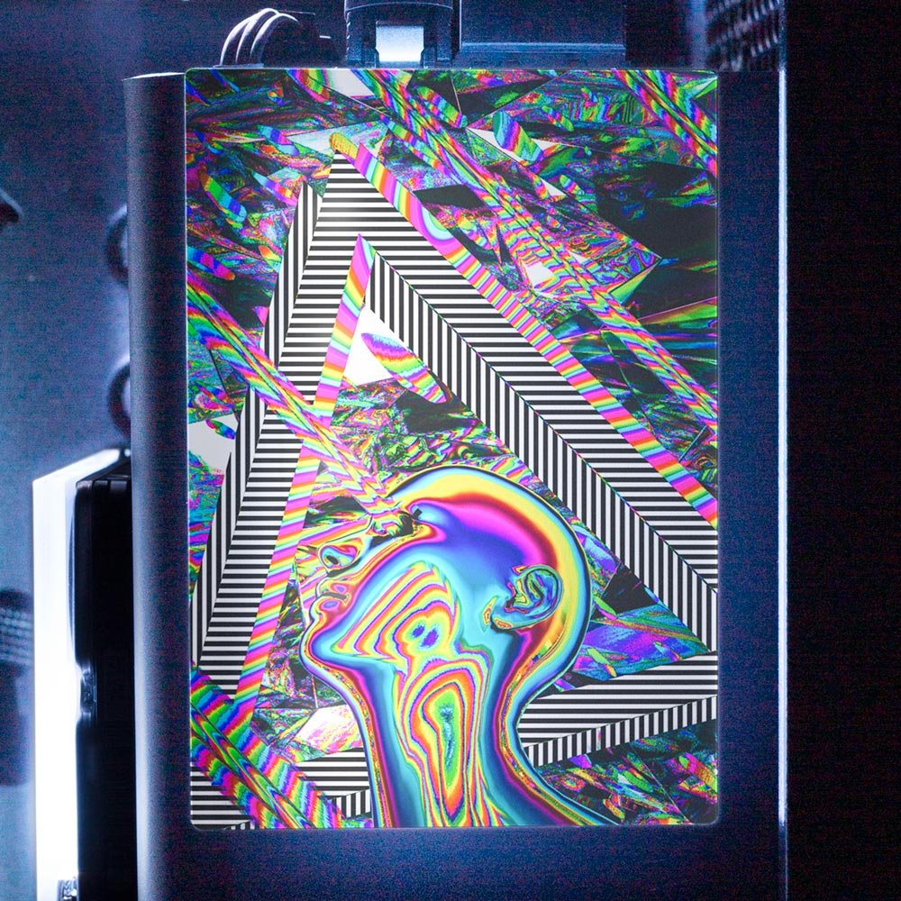 Lazers RGB SSD Cover Vertical - Tankuss - V1Tech