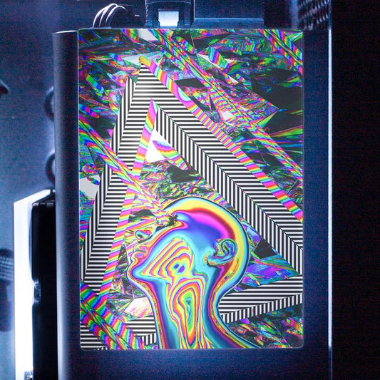 Lazers RGB SSD Cover Vertical - Tankuss - V1Tech