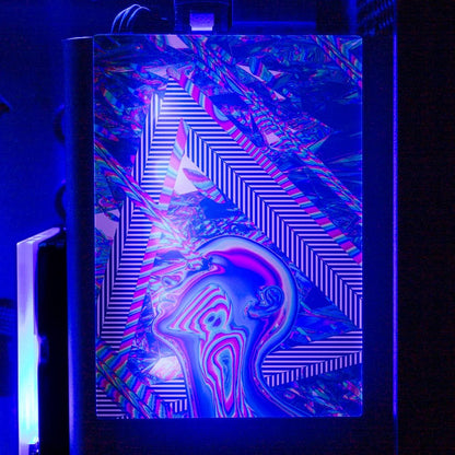 Lazers RGB SSD Cover Vertical - Tankuss - V1Tech