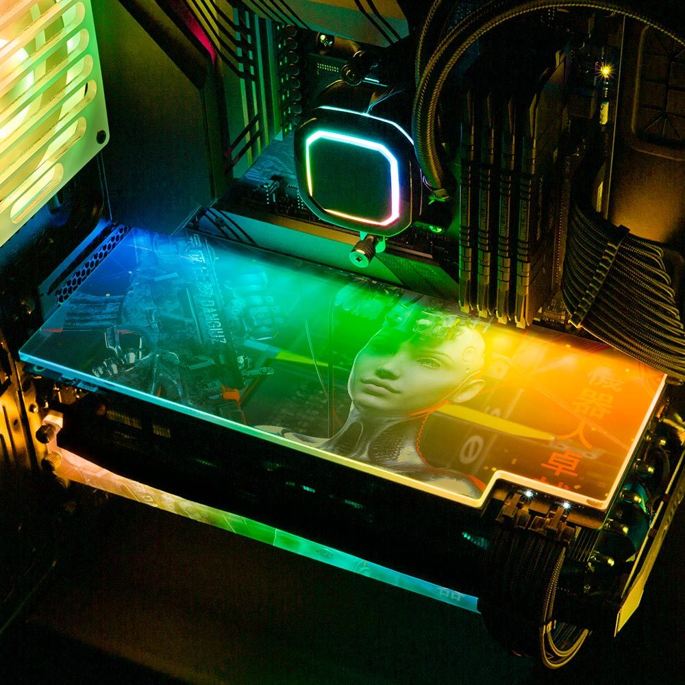 Lethal Weapon RGB GPU Backplate - Dan Giuz - V1Tech