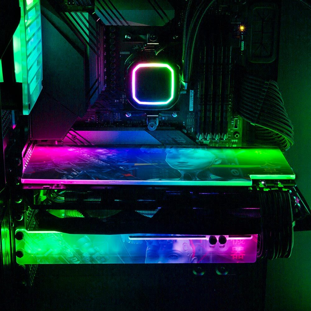 Lethal Weapon RGB GPU Backplate - Dan Giuz - V1Tech