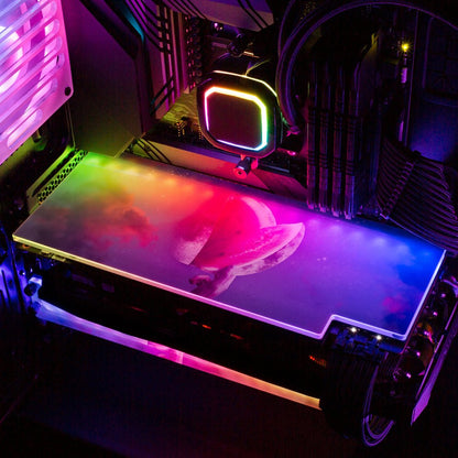 Let's Try the Moonmelon RGB GPU Backplate - Perphotal - V1Tech