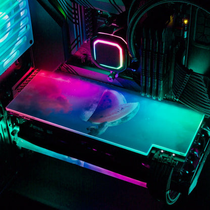 Let's Try the Moonmelon RGB GPU Backplate - Perphotal - V1Tech