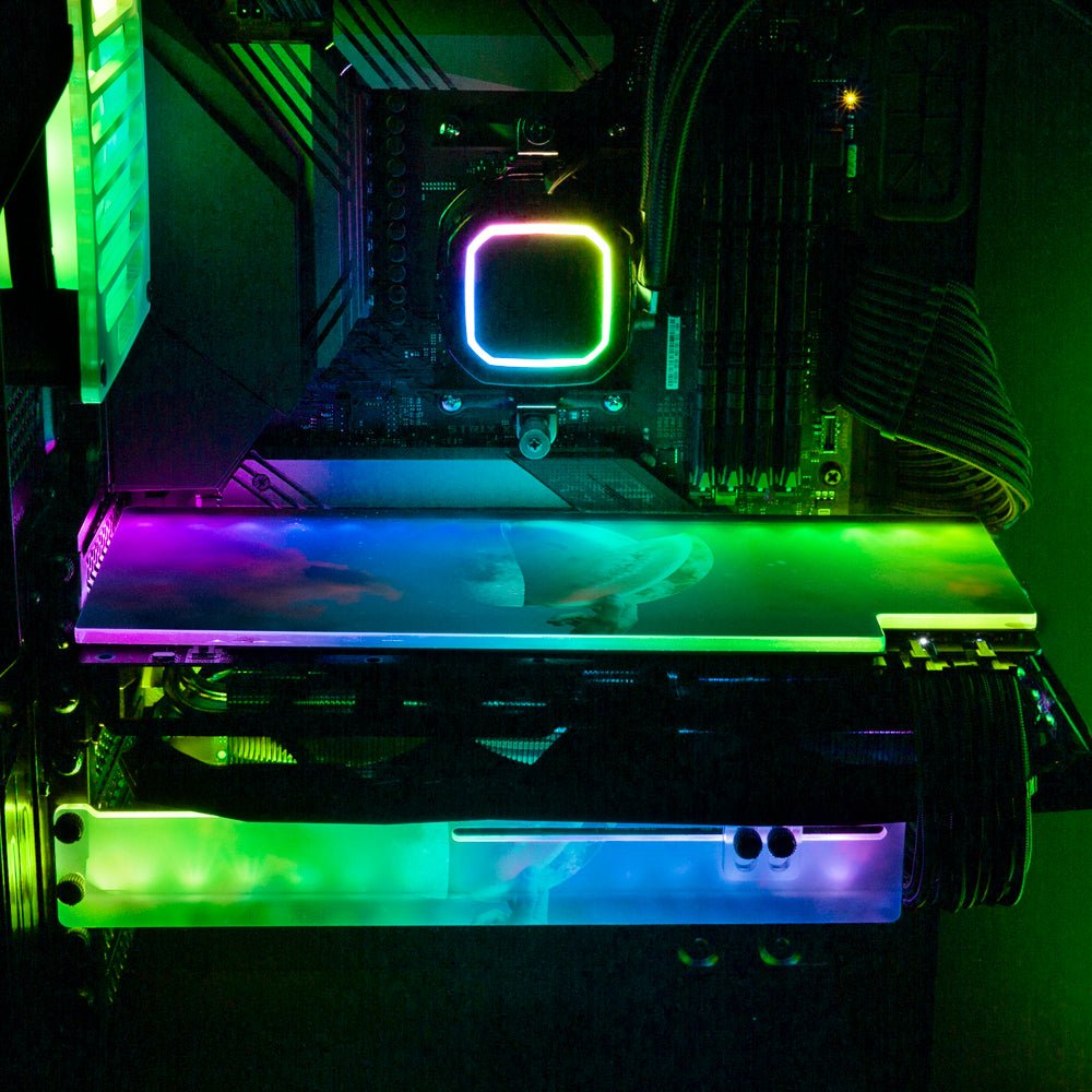 Let's Try the Moonmelon RGB GPU Support Bracket - Perphotal - V1Tech