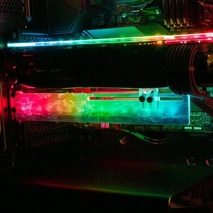 Levitate RGB GPU Support Bracket - Ismaeel Shaikh - V1Tech