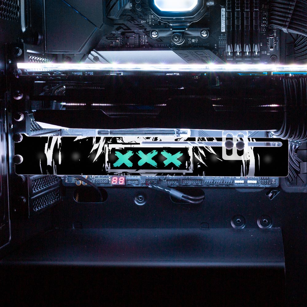 Life x Death x Rebirth RGB GPU Support Bracket - Cici‚Äôs Art and Stuff - V1Tech