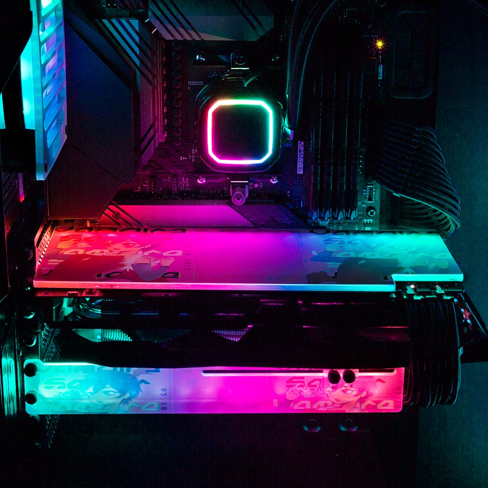 Lilith RGB GPU Backplate - YacilArt - V1Tech