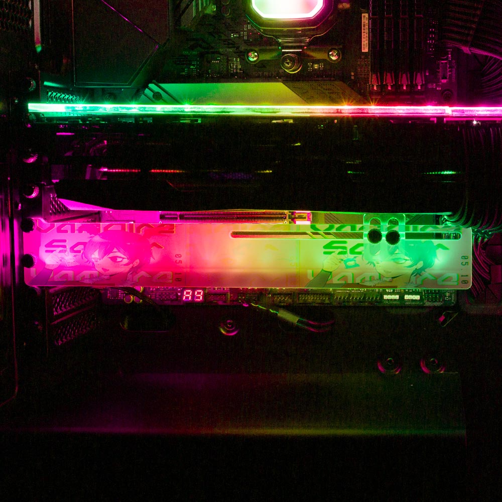 Lilith RGB GPU Support Bracket - YacilArt - V1Tech