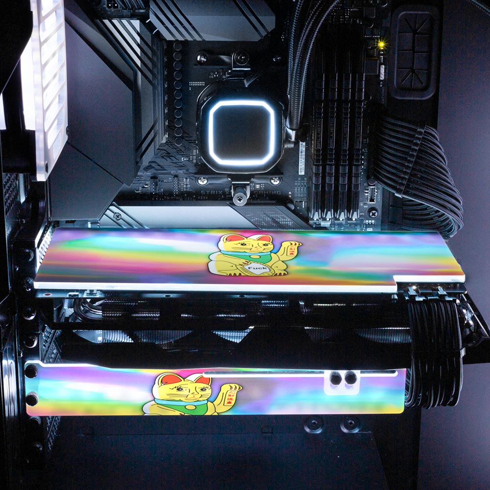 Lucky Cat RGB GPU Backplate - Javilostcontrol - V1Tech