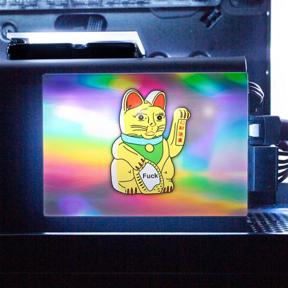 Lucky Cat RGB SSD Cover Horizontal - Javilostcontrol - V1Tech