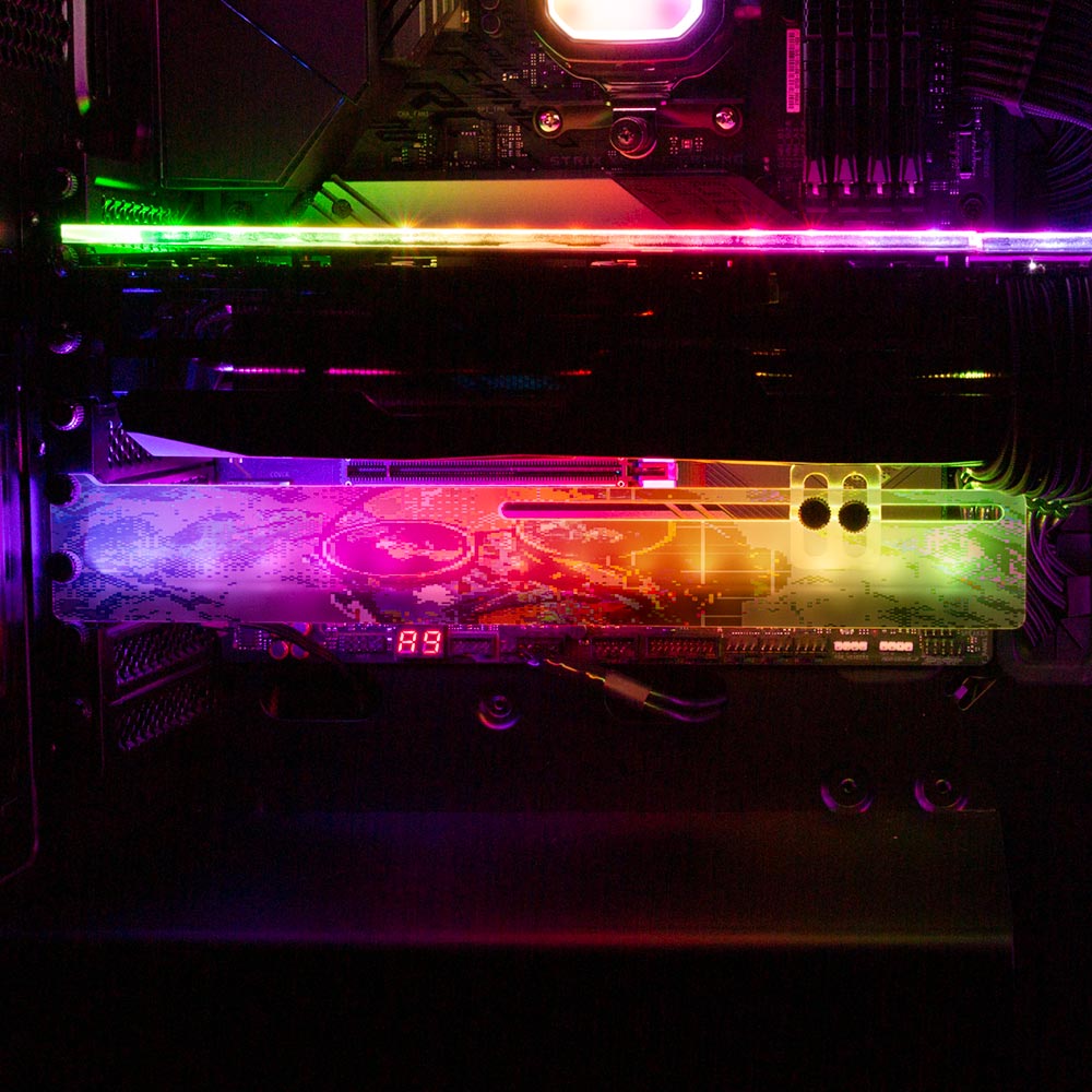 Mac Miller RGB GPU Support Bracket - Tankuss - V1Tech