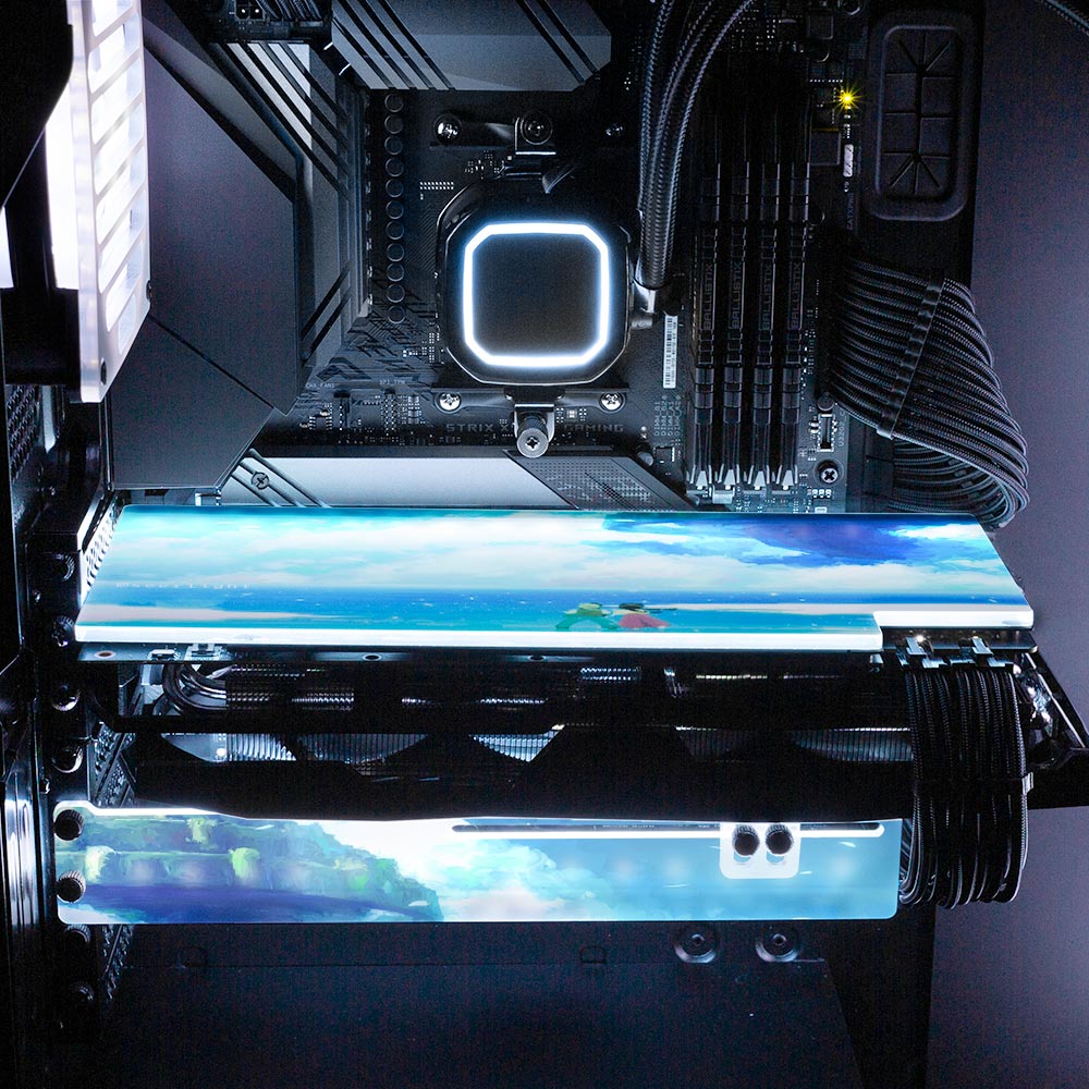 Magic Crystal in the Sky RGB GPU Backplate - Seerlight - V1Tech