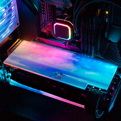 Magic Crystal in the Sky RGB GPU Backplate - Seerlight - V1Tech