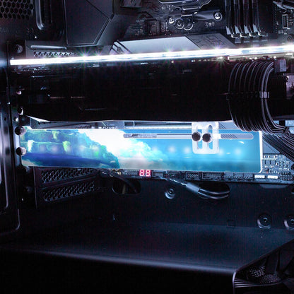 Magic Crystal in the Sky RGB GPU Support Bracket - Seerlight - V1Tech