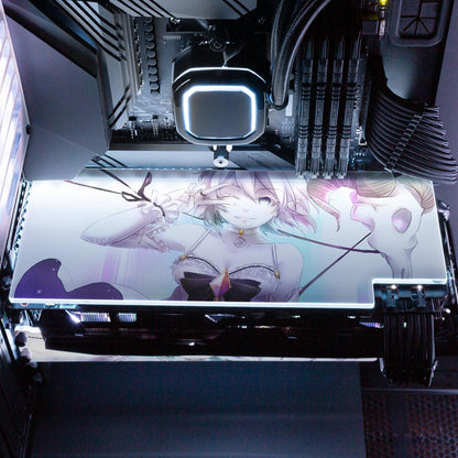 Magical Girl Shepherdess RGB GPU Backplate - Ghost Data - V1Tech