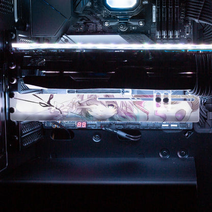 Magical Girl Shepherdess RGB GPU Support Bracket - Ghost Data - V1Tech