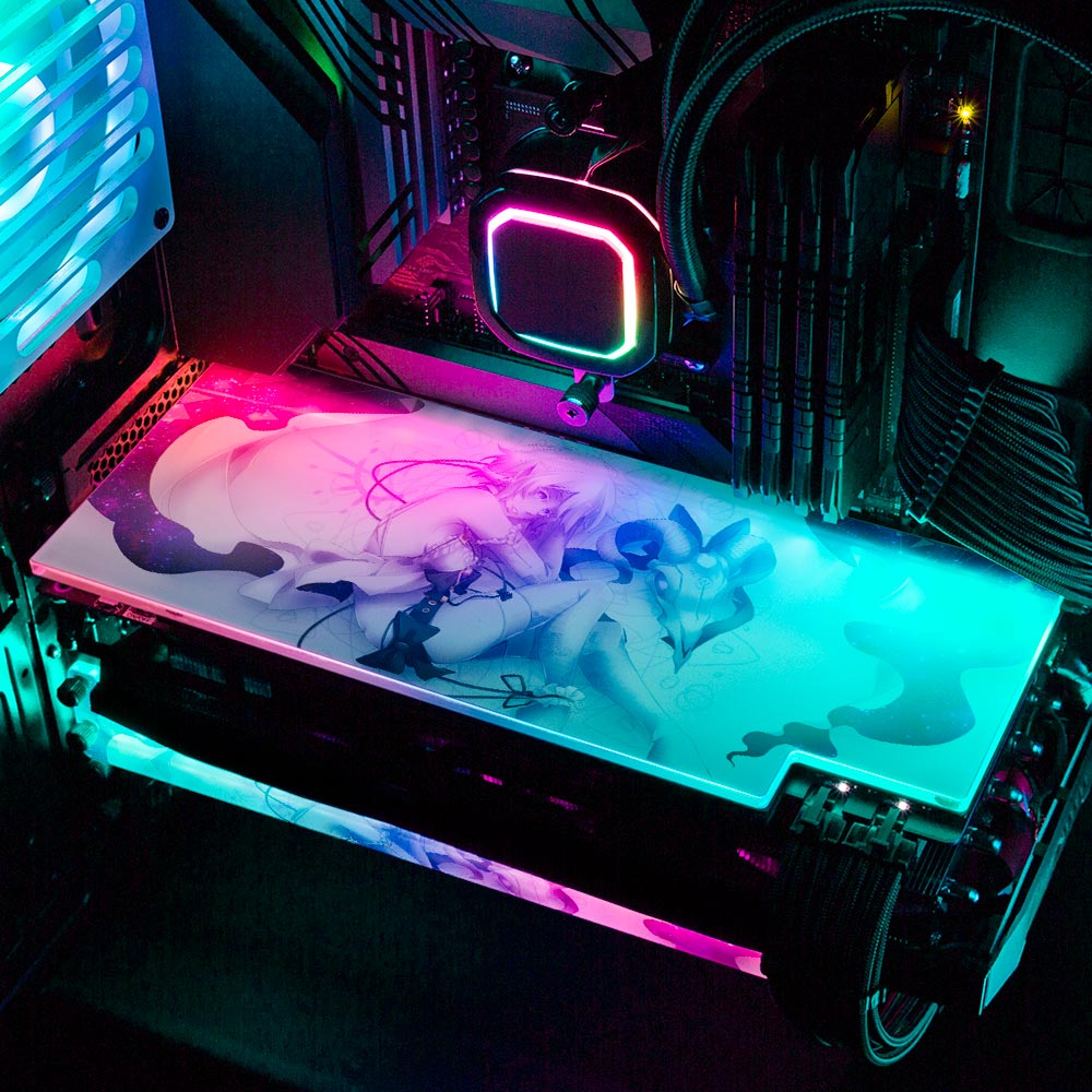 Magical Metamorphosis RGB GPU Backplate - Ghost Data - V1Tech