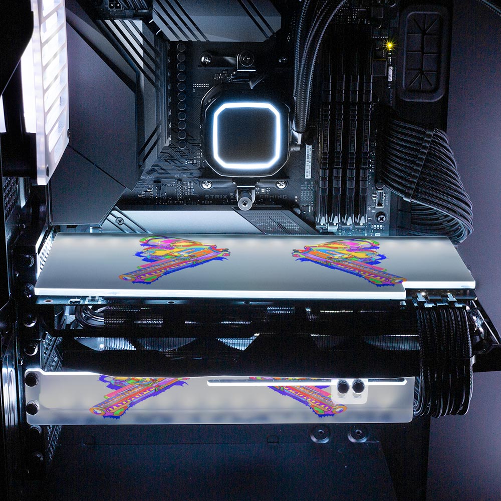 Magnum Force RGB GPU Backplate - Technodrome1 - V1Tech