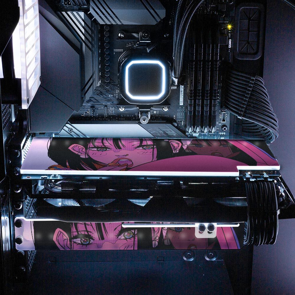 Makeup Touch-Up RGB GPU Backplate - Annicelric - V1Tech