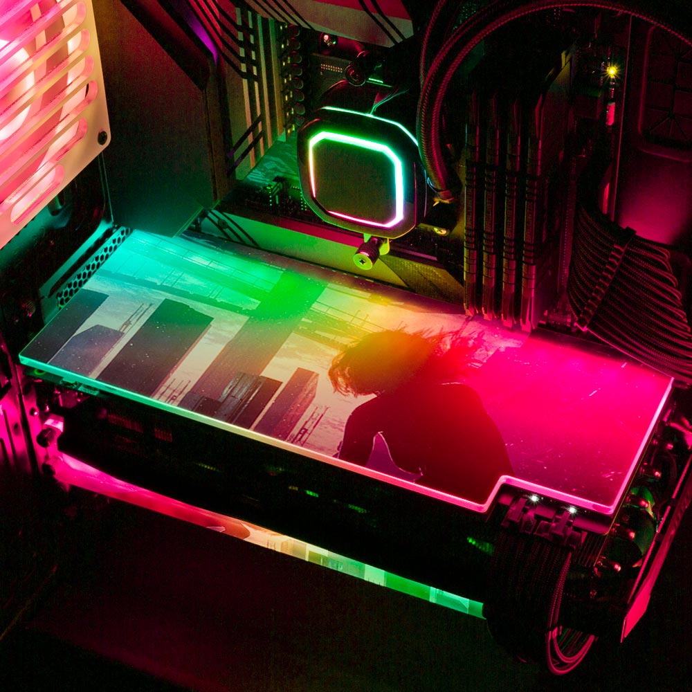 Making Plans RGB GPU Backplate - Dan Giuz - V1Tech