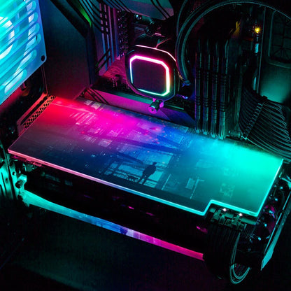 Melancholia RGB GPU Backplate - Dan Giuz - V1Tech