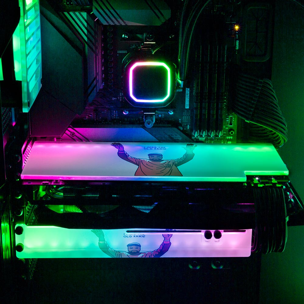 Messiah RGB GPU Backplate - Utopia Graphix - V1Tech