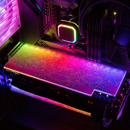 Migraine RGB GPU Backplate - Dune Haggar - V1Tech