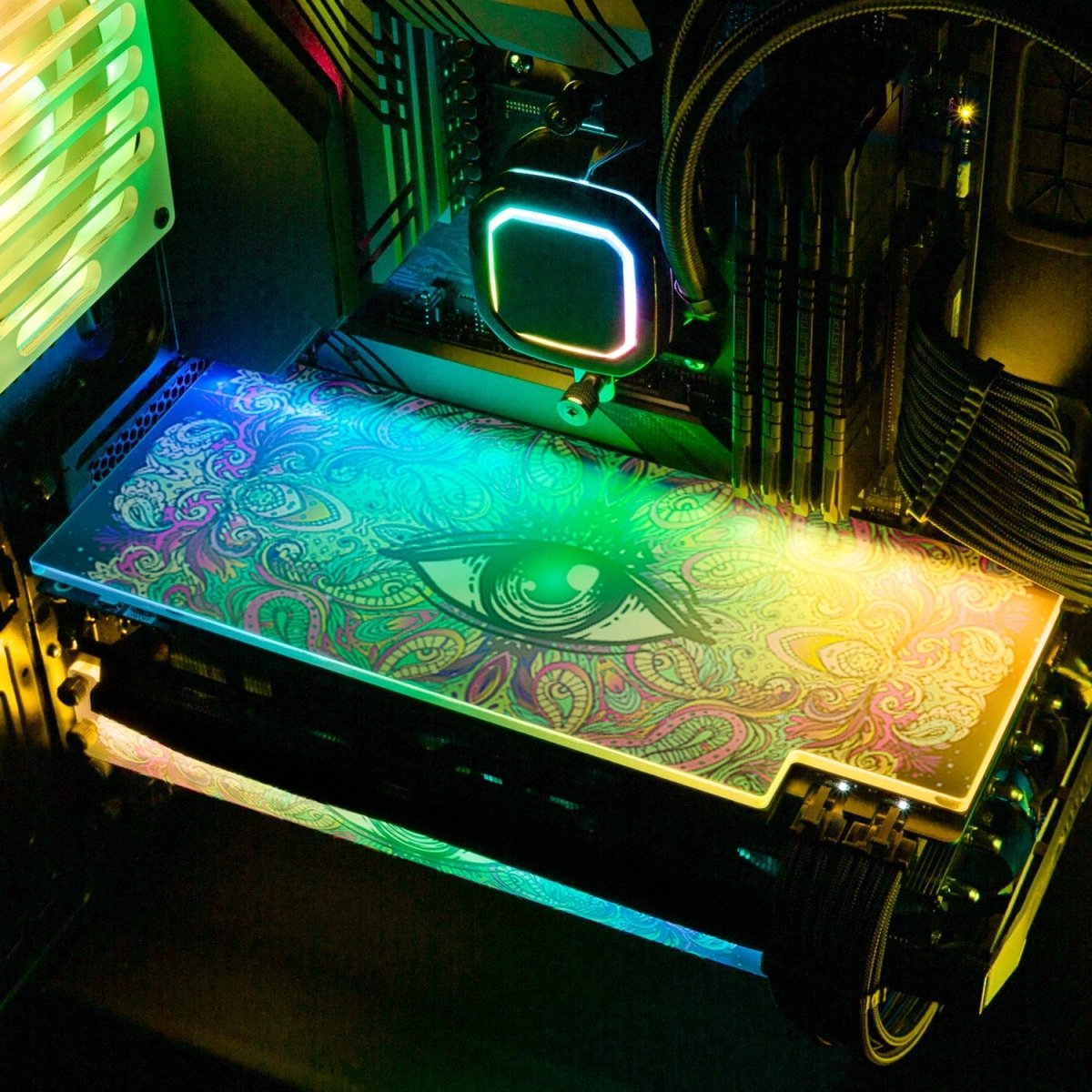 Mind Eye RGB GPU Backplate - V1Tech