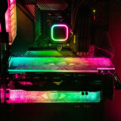 Mind Eye RGB GPU Backplate - V1Tech