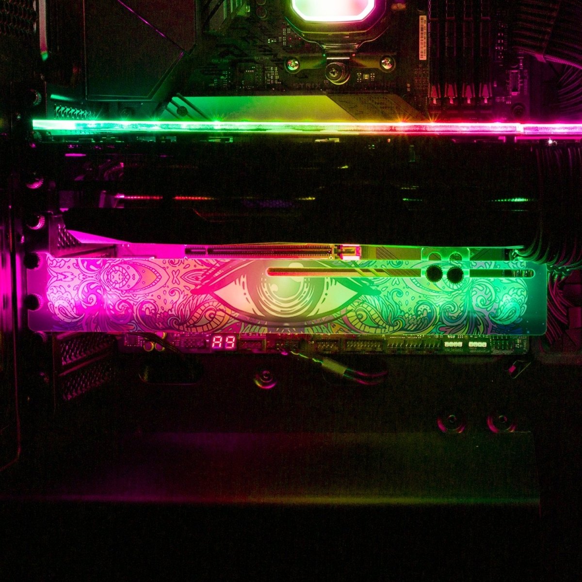 Mind Eye RGB GPU Support Bracket - V1Tech