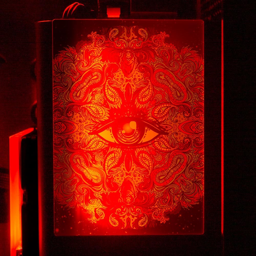 Mind Eye RGB SSD Cover Vertical - V1Tech