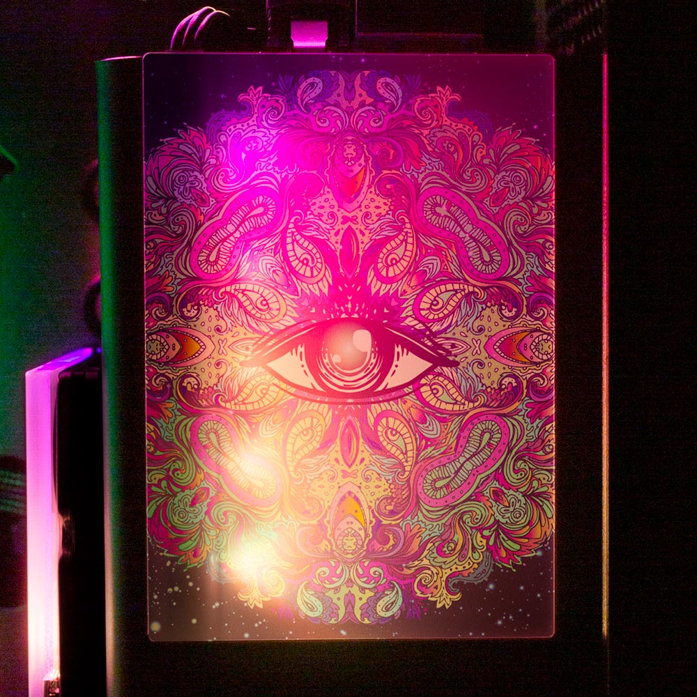 Mind Eye RGB SSD Cover Vertical - V1Tech