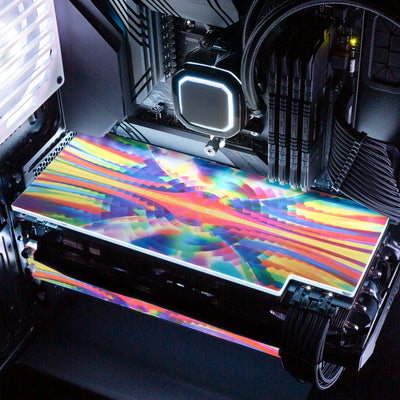 Monday Space Vibes RGB GPU Backplate