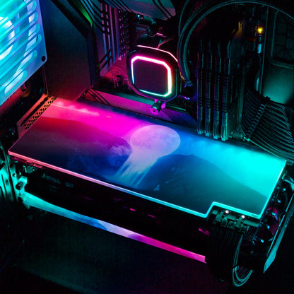 Moon Fall RGB GPU Backplate - Ismaeel Shaikh - V1Tech