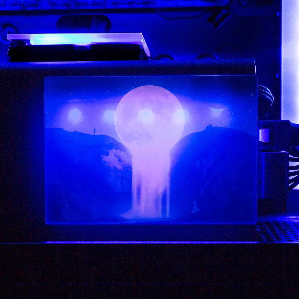 Moon Fall RGB SSD Cover Horizontal - Ismaeel Shaikh - V1Tech