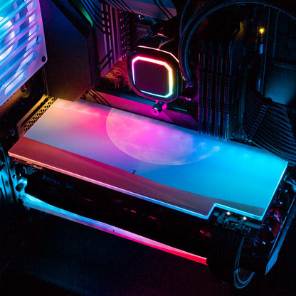 Moon Ritual RGB GPU Backplate - Spectacular.way - V1Tech