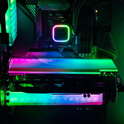 Moon Ritual RGB GPU Backplate - Spectacular.way - V1Tech