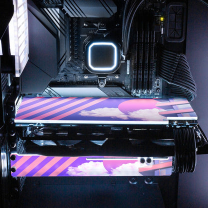 Morning Vista Plain RGB GPU Backplate - Gabrielle Salonga - V1Tech